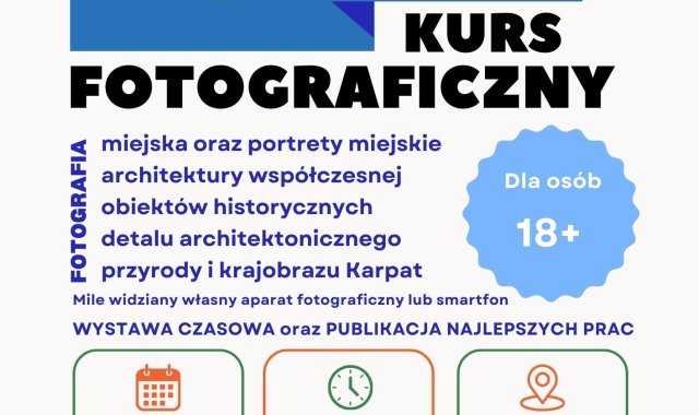 Ostatnie wolne miejsca na kurs fotograficzny