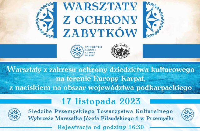 Warsztaty z ochrony zabytków